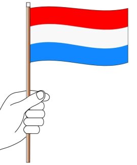Netherlands Hand Flag Handwaver