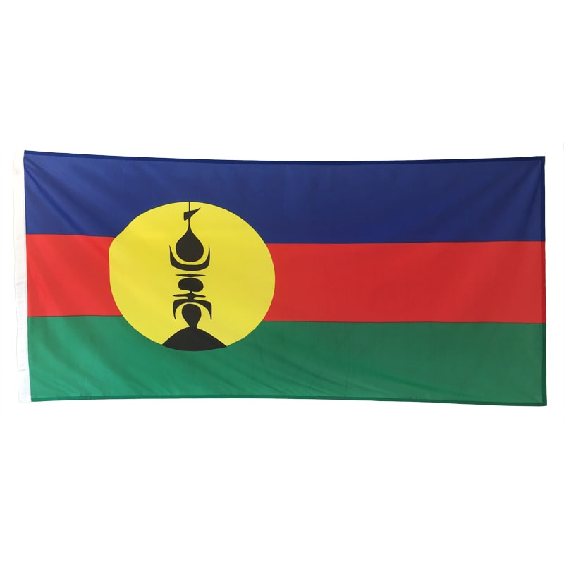 New Caledonia (Kanaky) Flag 1800mm x 900mm (Knitted)