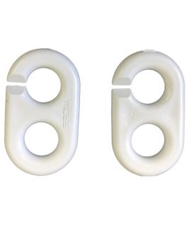 Nylon flag clips