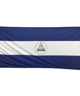 Nicaragua Flag 1800mm x 900mm (Knitted)