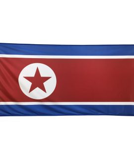 North Korea Flag 1800mm x 900mm (knitted)