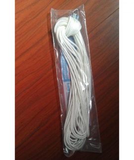 Packet of rope with splice clips