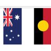 Australian/Aboriginal Plastic Bunting 10m