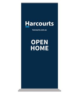 Harcourts Open Home Pull Up Banner