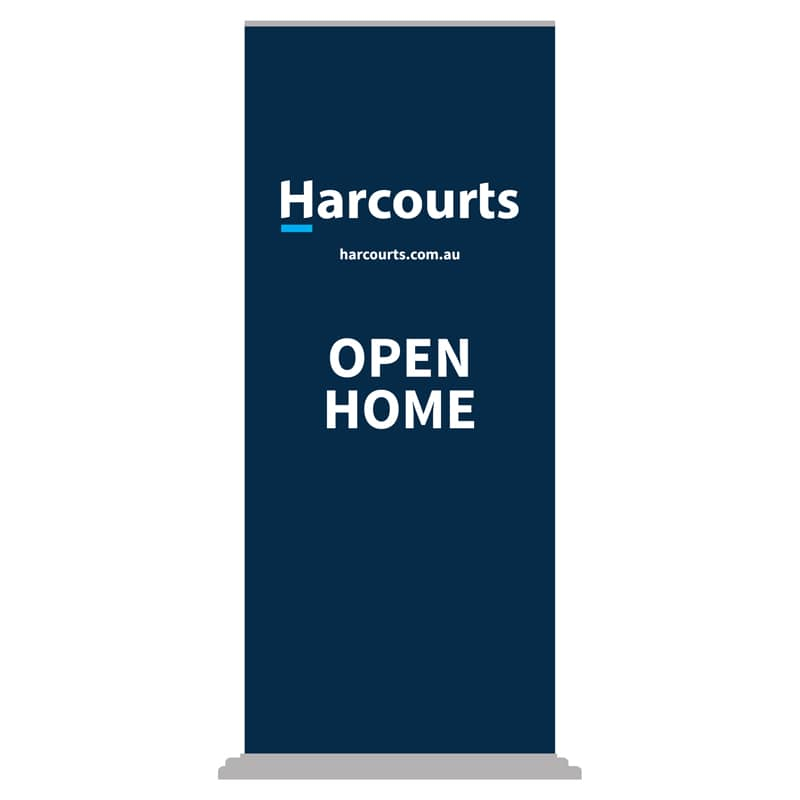 Harcourts Open Home Pull Up Banner