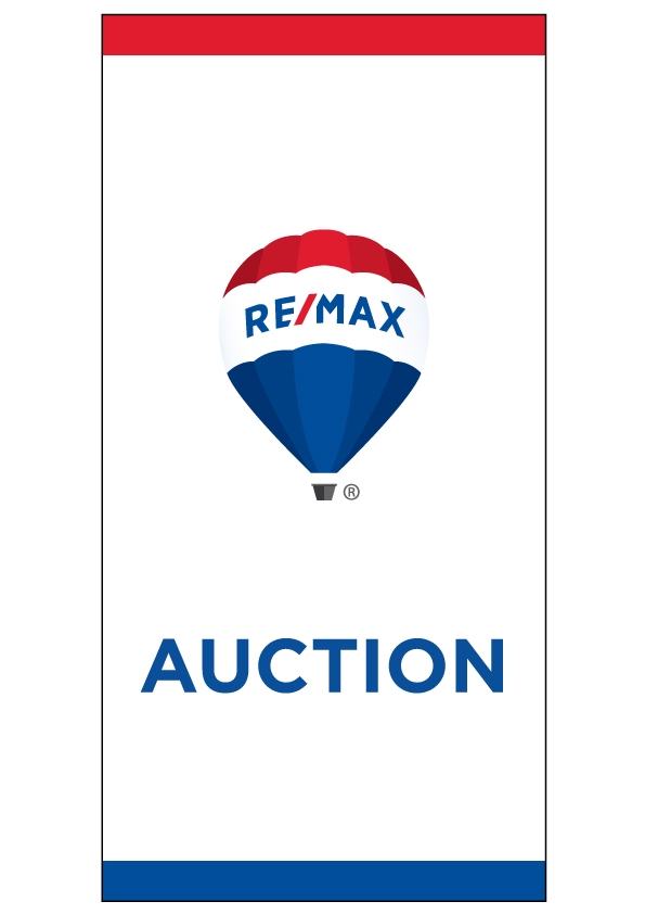 Remax Auction Vertical flag