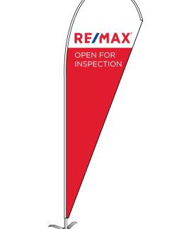 Remax OFI teardrop flag