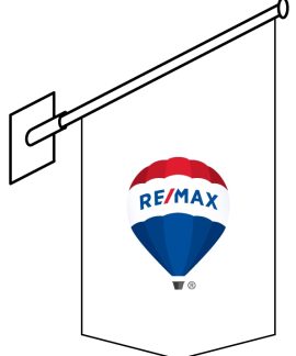 Remax Vinyl shop front banner