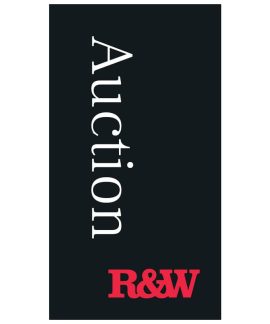 Richardson & Wrench Black Auction Flag