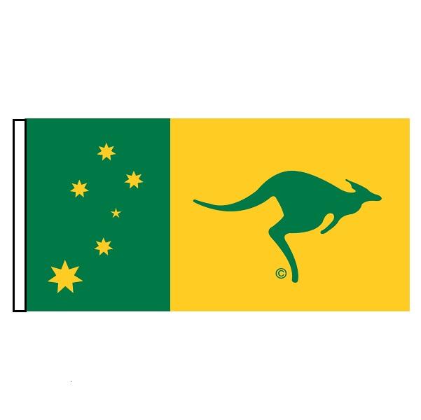 Sporting flag of australia with sleeve
