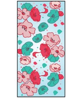 Spring Flag Floral 900mm x 1800mm (Knitted)