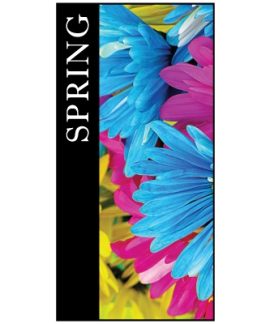 Spring Flag Multicolour 900mm x 1800mm (Knitted)