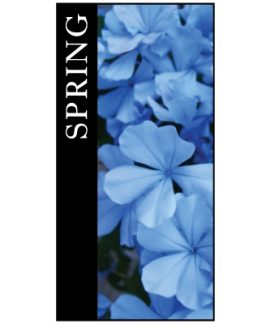 Spring Flag Blue 900mm x 1800mm (Knitted)
