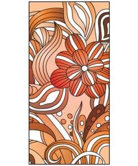 Spring Flag Orange 900mm x 1800mm (Knitted)