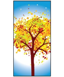 Spring Flag Tree 900mm x 1800mm (Knitted)