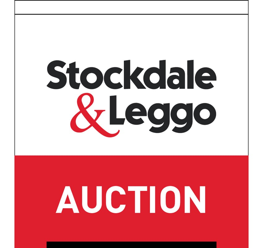 Stockdale & Leggo Auction Flag