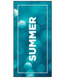Summer Flag Blue 900mm x 1800mm (Knitted)