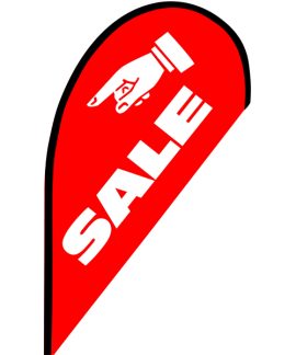 Sale Small Teardrop Flag