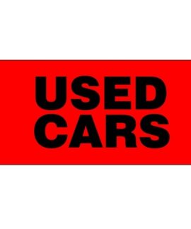 Used Cars Red Flag