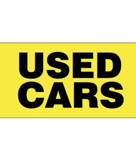 Used Cars Yellow Flag