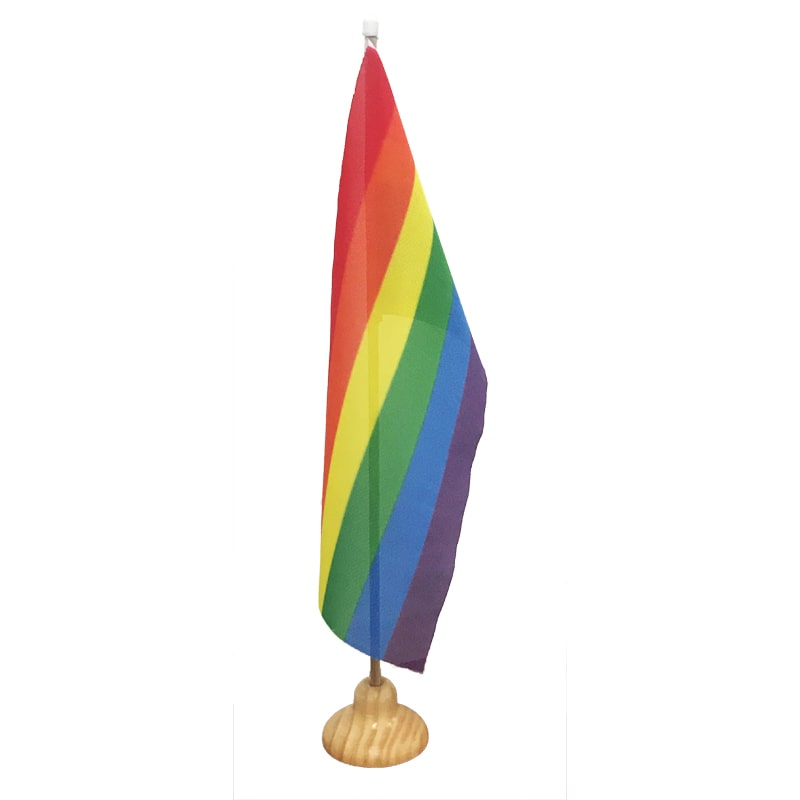 Hand Flag Base - With Flag
