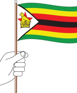 Zimbabwe Handwaver Flag