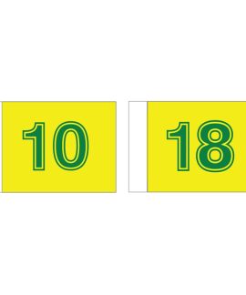 Golf flag - sleeve finish