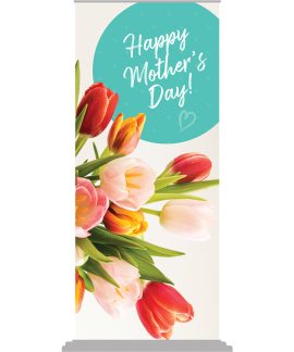 Mothers Day Pull Up Banner