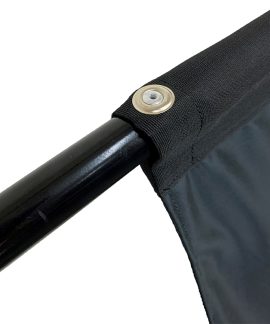 Pop rivet on flag pole