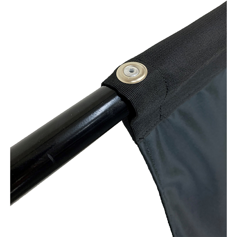 Pop rivet on flag pole