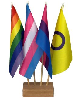 Pride Flags Desk Set
