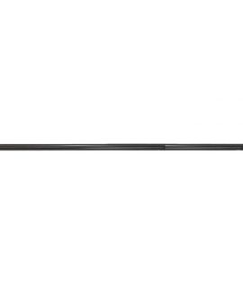 Black Metal Pole 1300mm x 25mm