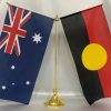 Australian Aboriginal Metal Base Desk Set
