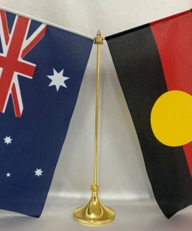 Australian Aboriginal Metal Base Desk Set