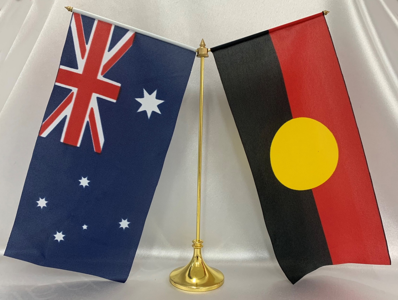Australian Aboriginal Metal Base Desk Set