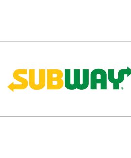 Subway Flag - White