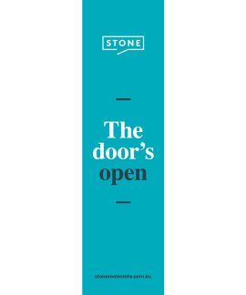 Stone Real Estate vertical flag