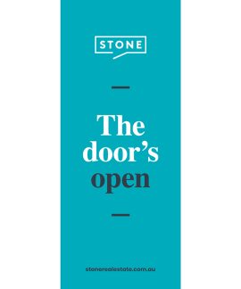 Stone Real Estate vertical flag