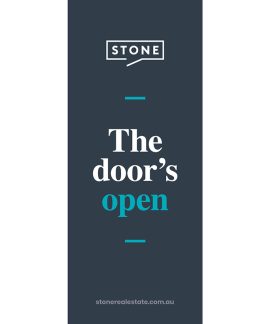 The Door's Open - Made to Order Flag
