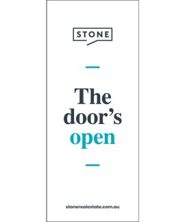 The Door's Open - Made to Order Flag