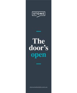 The Door's Open - Made to Order Flag