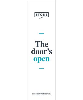 The Door's Open - Made to Order Flag