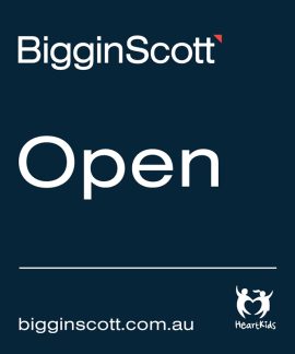 Biggin Scott open house sign
