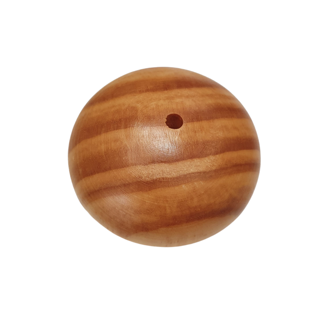 Timber Desk Flag Base - Fits single handwaver - Image 2