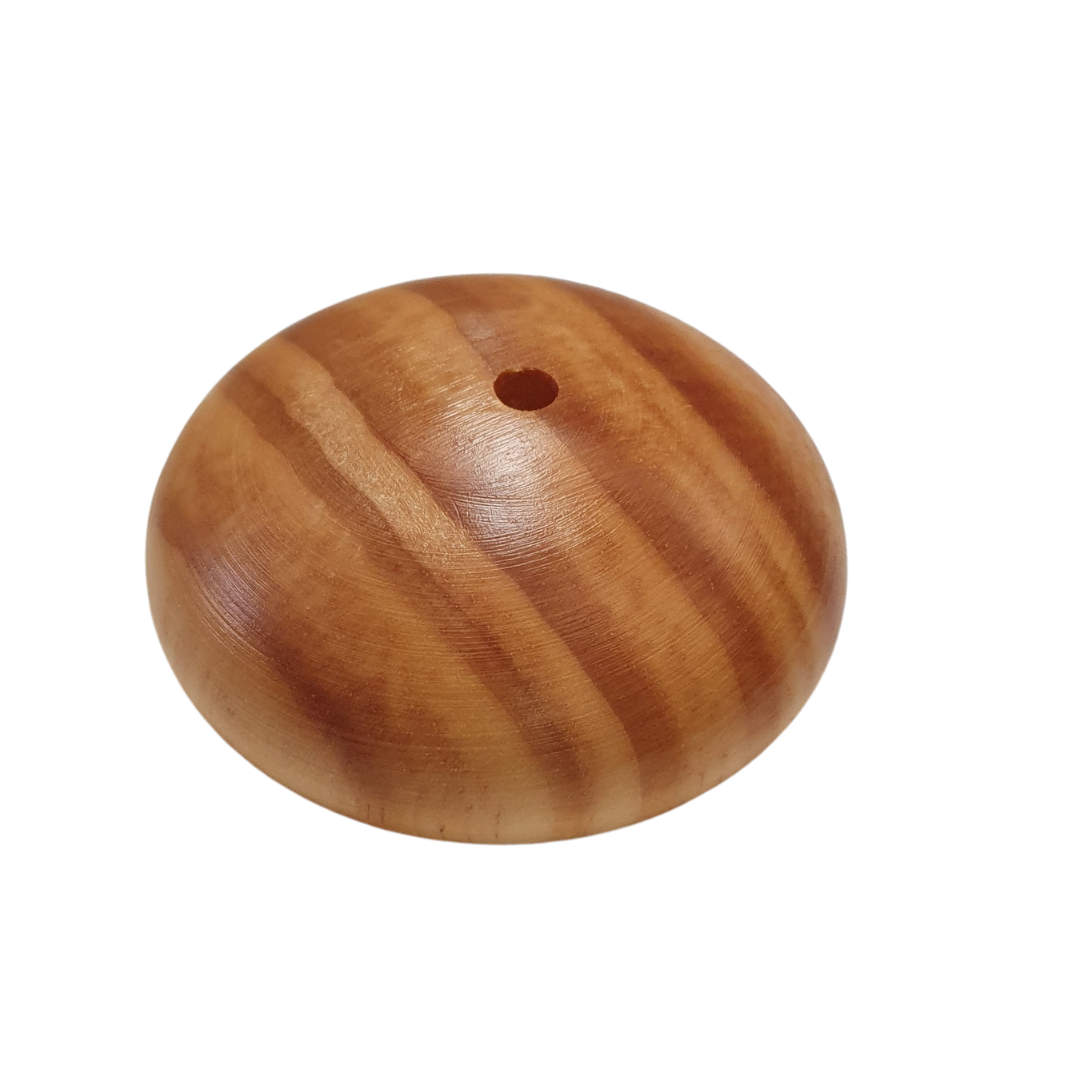 Timber Desk Flag Base - Fits single handwaver