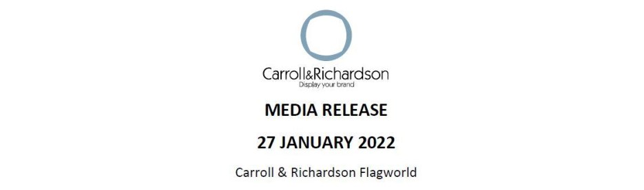 Carroll and Richardson media release January 2022